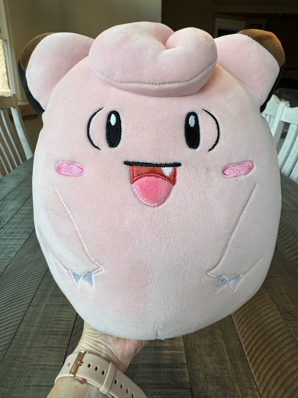 Squishmallows Pokemon Clefairy - Ultra Soft Stuffed Plush Toy